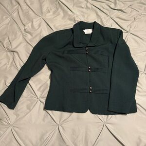 Classic Dark Green Women's Blazer